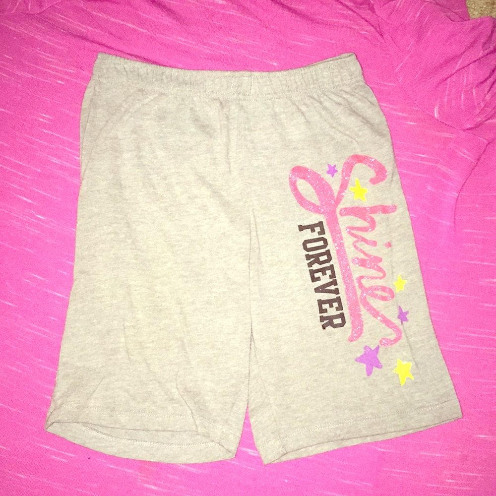 Gray colorful shorts